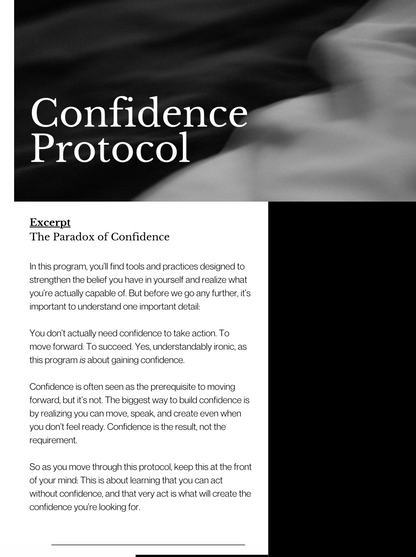 The Confidence Protocol