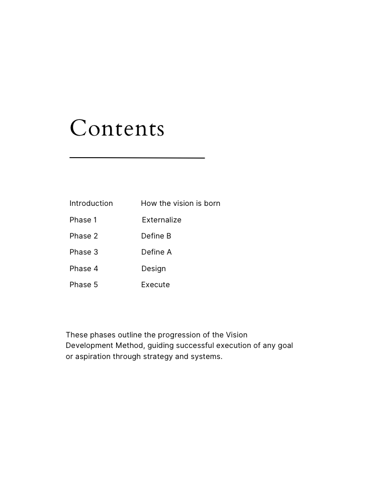 Digital Vision Development Workbook