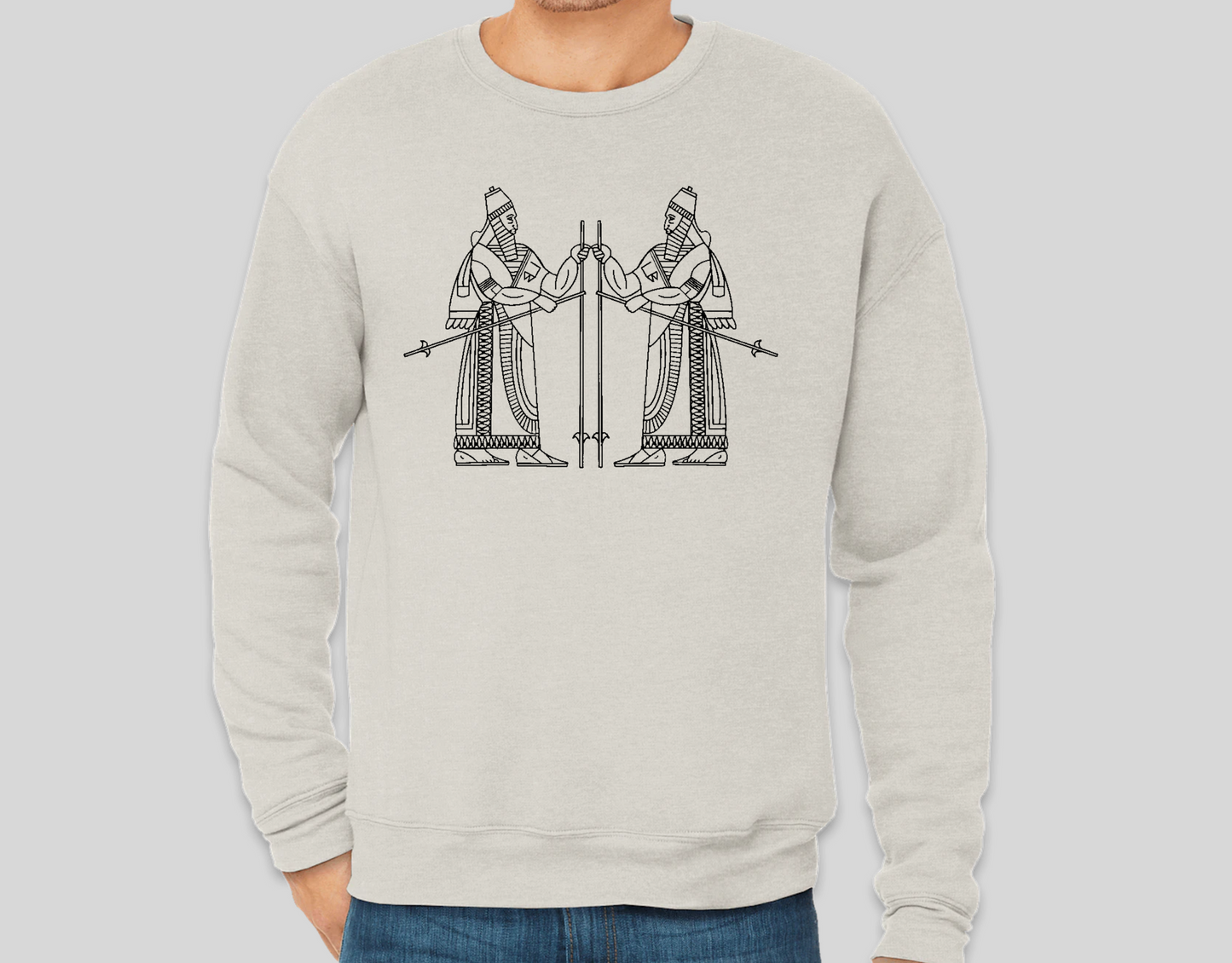 Unisex Ultrasoft Logo Crewneck
